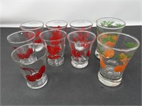 Vintage juice Glasses