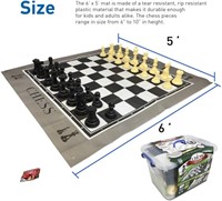 Indoor / Outdoor Oversized Chess Set