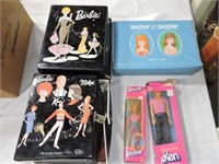 Lot of Barbies, cases ,clothes, and more