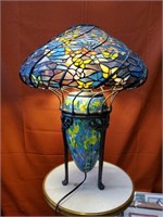 Tiffany Style Bronze Acorn Lamp Tyler Shade