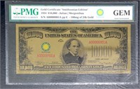 GRADED SMITHSONIAN EDITION BANK NOTE
