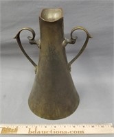 Mixed Metal Handled Vase Secessionist Style