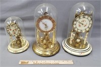 3 Anniversary Clocks