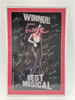 Fosse Signed Broadway Poster