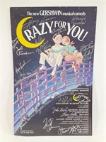 Crazy for You Signed Broadway Poster