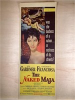 1959 The Naked Maja Insert Movie Poster