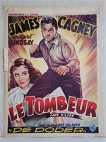 1933 Le Tombeur Lady Killer Movie Poster
