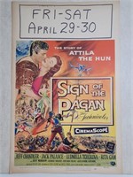 1954 Sign of the Pagan Movie Poster