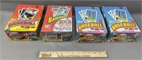 4 Topps Baseball Cards Wax Boxes