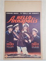 1942 Hello Annapolis Movie Poster
