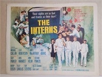 1962 The Interns Movie Poster