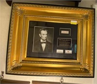 ABRAHAM LINCOLN PIECE OF HIS HAIR