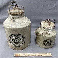 Stoneware Pyrox Insecticide Jugs