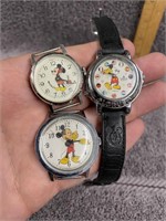 Vintage Lorus Mickey Mouse Watch & Bezels