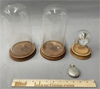 Pocket Watches & Glass Domes