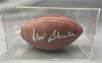 Don Shula Autographed NFL Football
