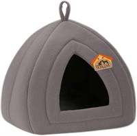 Hollypet Pet Bed Self-Warming 2 in 1 Cat Tent Cave