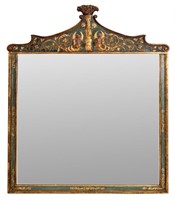 Italian Renaissance Frame Fragment with Mirror