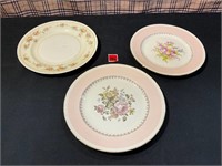 Decorative Plates -Eggshel Georgian Homer Laughlin