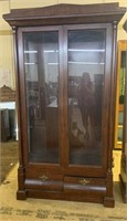 Glass and Wood Display Case