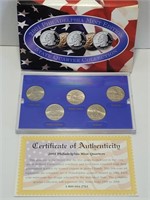 2001 State Quarters Philadelphia Mint Set in Box