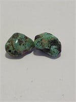 13.53Ct Pair of Turquoise Stones