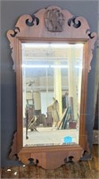 Vintage Federal Mahogany Mirror