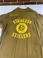 Vintage Slater Steel bowling shirt