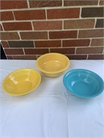 Vintage Fiesta bowls