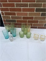Collection of vintage tumblers