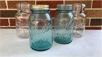 Vintage Ball canning jars (4)