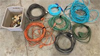 3- Air Hoses, 3- Extension Cords