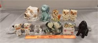 Assorted Salt And Pepper, Fenton Piece And Other