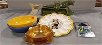 Assorted Items: Ceramic, Porcelain, Glass