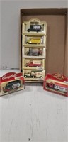 Tray Lot Of 7 Assorted Collector Toy Trucks