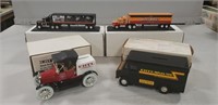 4 Assorted Diecast Collector Trucks