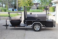 Lot 7: 2008 Peoria Custom Cooker Trailer