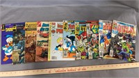 Vintage Comic Books, Marvel, Hulk, Ben Hur,