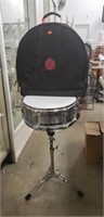 Snare Drum, Stand & Case
