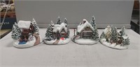 4 Winter Scenes (Battery Operated) Not Tested