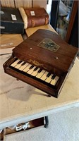 Wooden children's toy piano