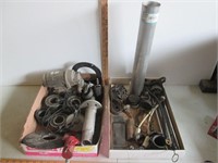 New & Old Parts, Variety, in Metal Pail, incl