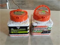 2 Containers of .20g 6mm Airsoft BBs