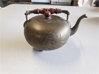 Vintage Brass Tea Pot