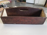 Vintage Wooden Tool Box