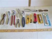 Pliers, Side Cutters, Scraper, Box Cutters, Blades
