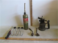 Vintage Torches, Torch Tips, Sparkers