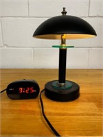Vintage Black *Touch-on* Atomic Table Lamp