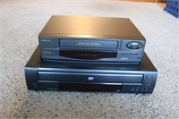 Broksonic & Philips VCR/DVD/CD Players