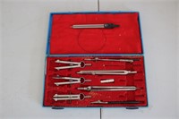 Tacro 2080 German Drafting Set & Knoll Compass